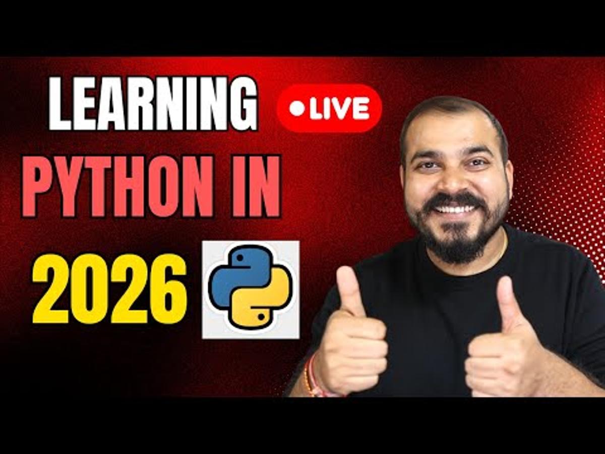 Day 2-Live Session- Learning Python With Vibe Coding In 2026