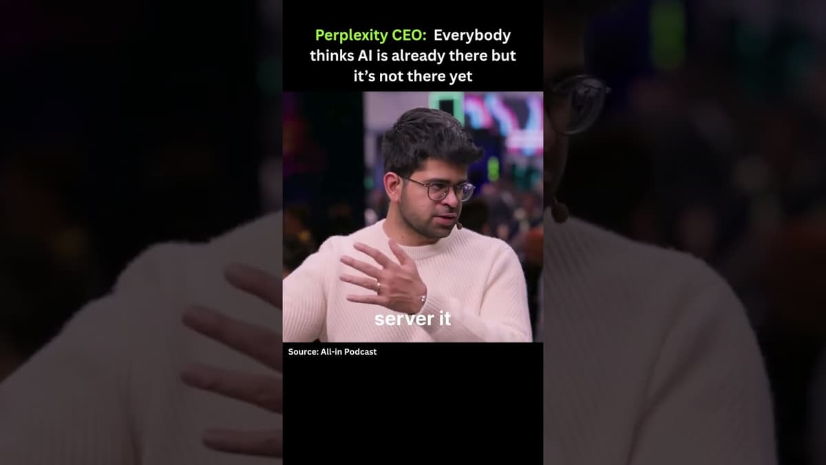 Everybody Thinks AI Is Ready, but It’s Not Yet!
