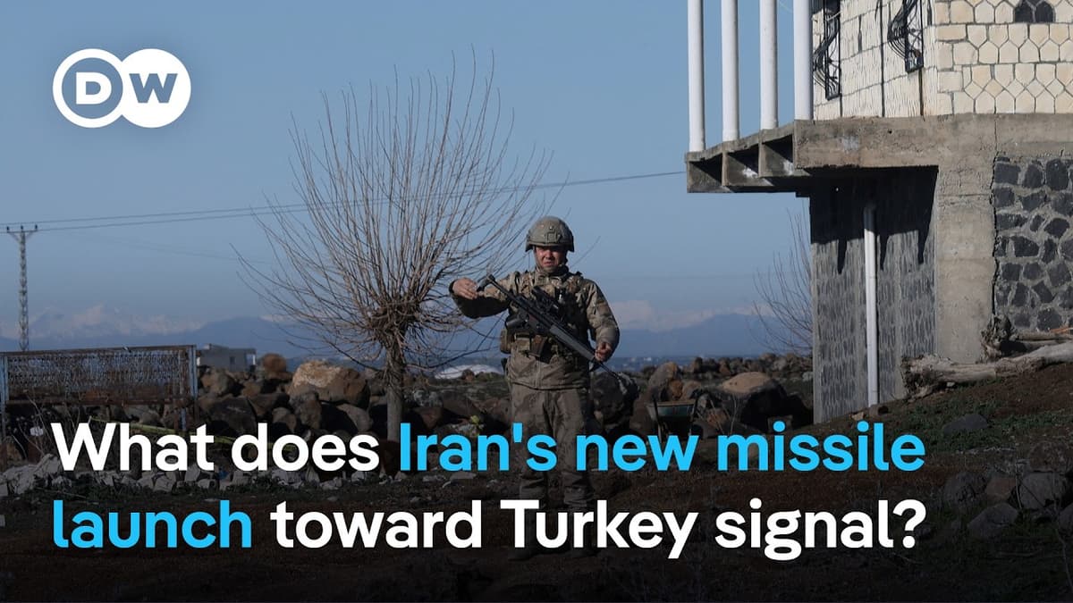 Iran Denies Second Turkey Strike – NATO Expert Doubts Claim | DW News
