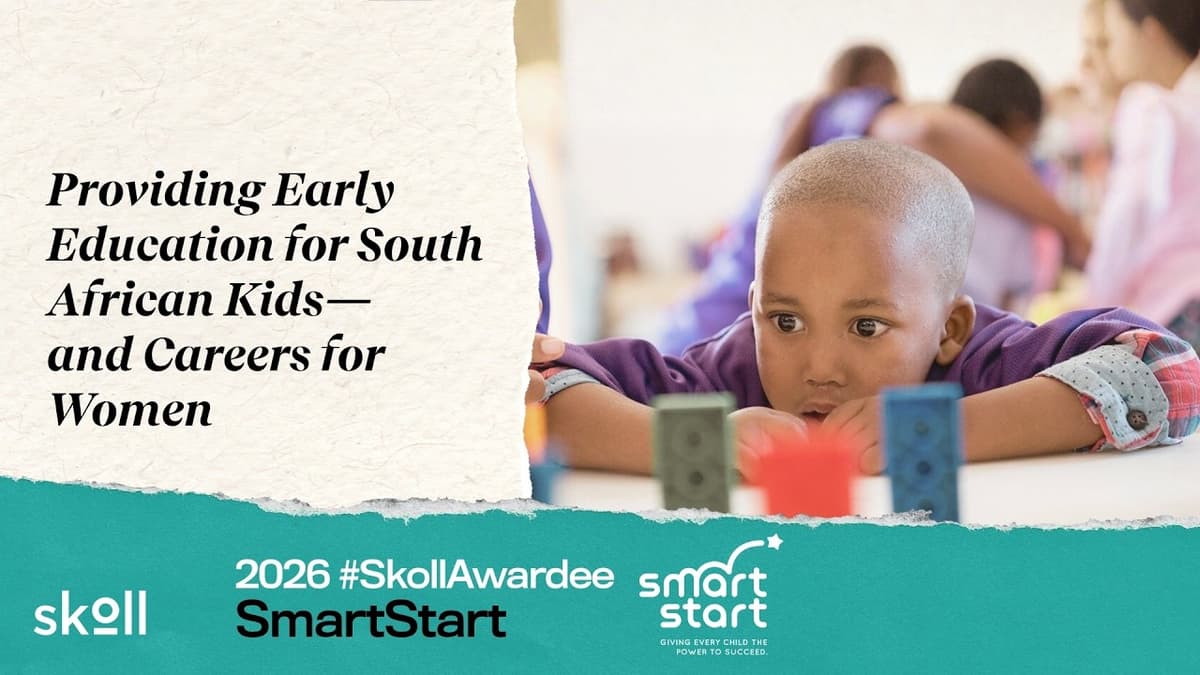 Could a Franchise for Early Learning Close the School Readiness Gap? | SmartStart 2026 #SkollAwardee