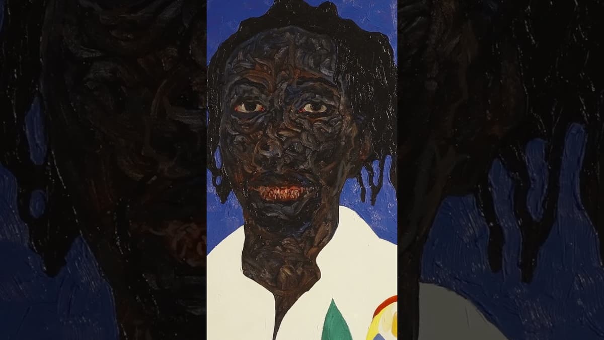 This Video Tours Amoako Boafo’s First Solo Exhibition in Italy at Museo Di Palazzo Grimani, Venice.