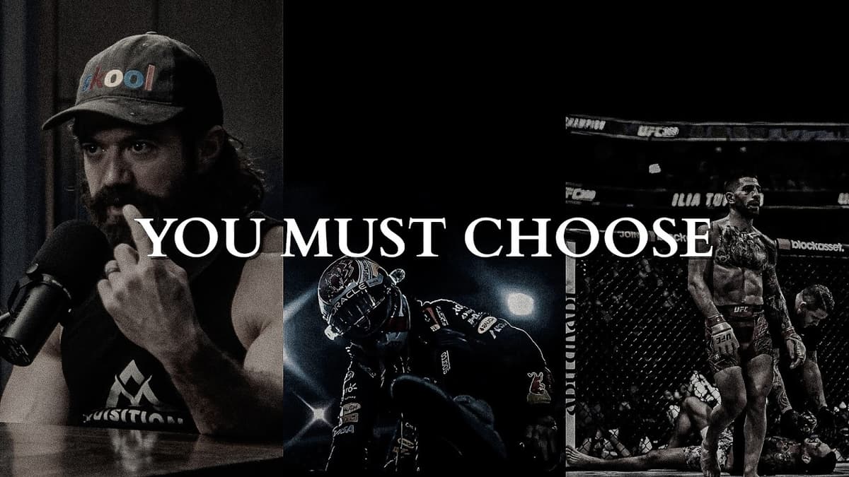 SUFFER THE PAIN OF DISCIPLINE OR SUFFER THE PAIN OF REGRET - Powerful Motivational Speech Video