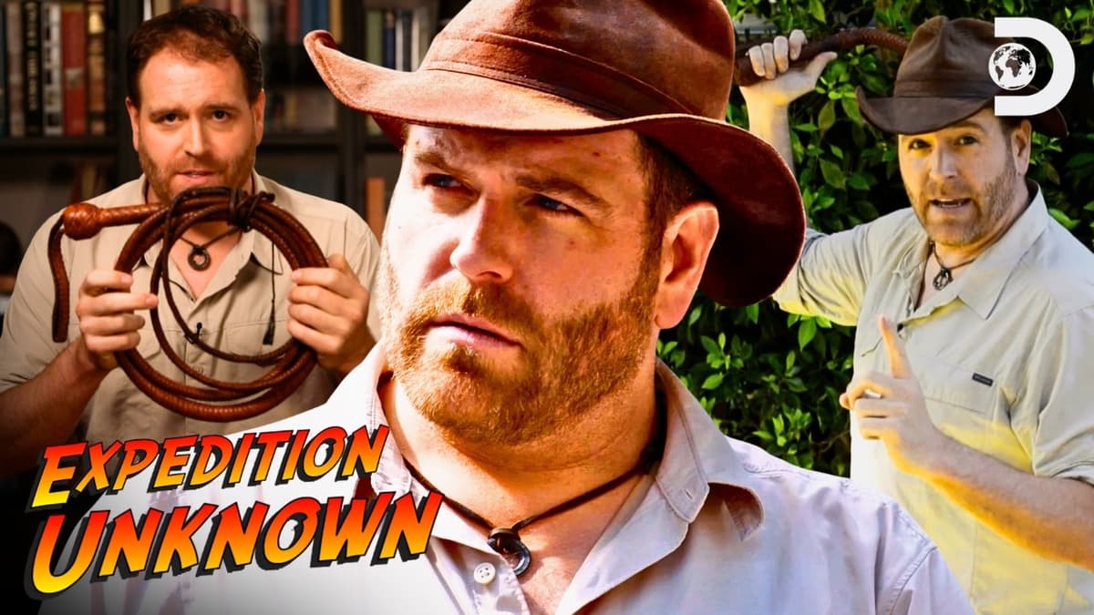 Josh Gates Is Literally Indiana Jones 🤠🐍 | Expedition Unknown | Discovery