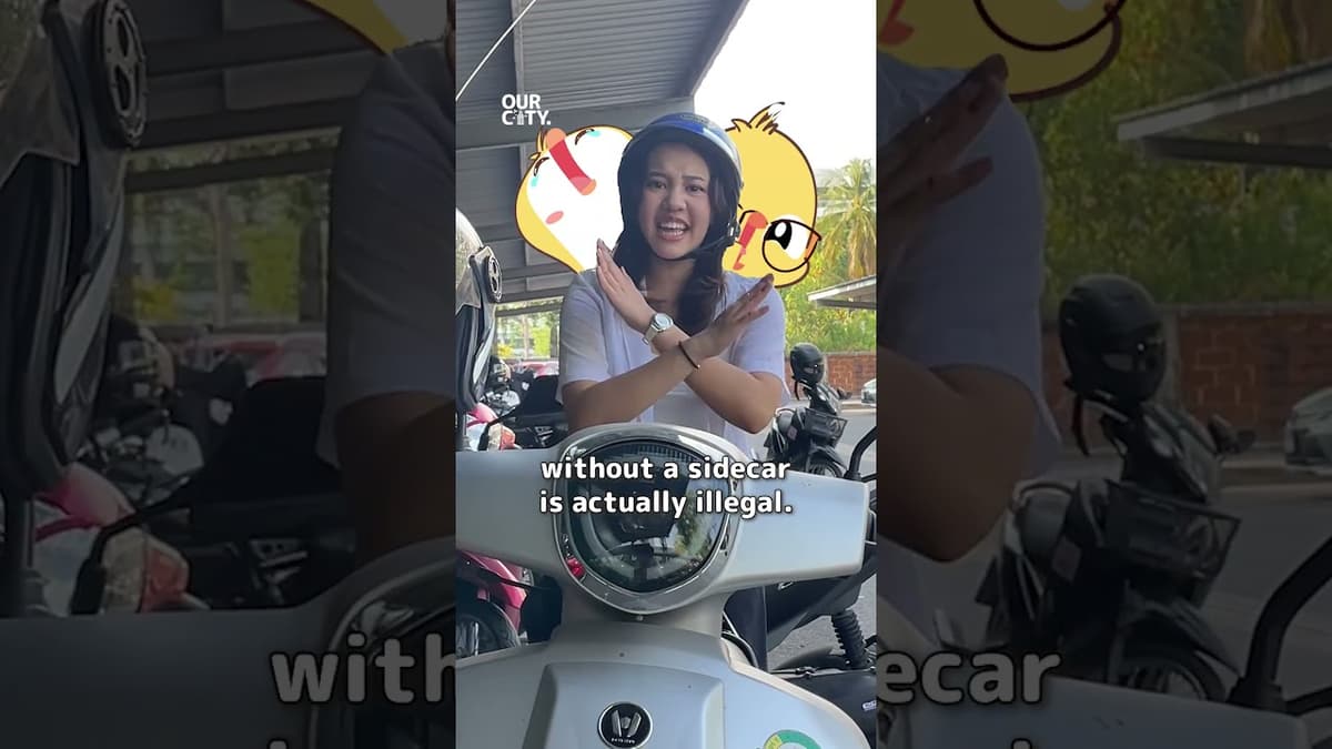 What’s the Safest Way to Ride a Motorcycle in Thailand?  #thaipbsworld