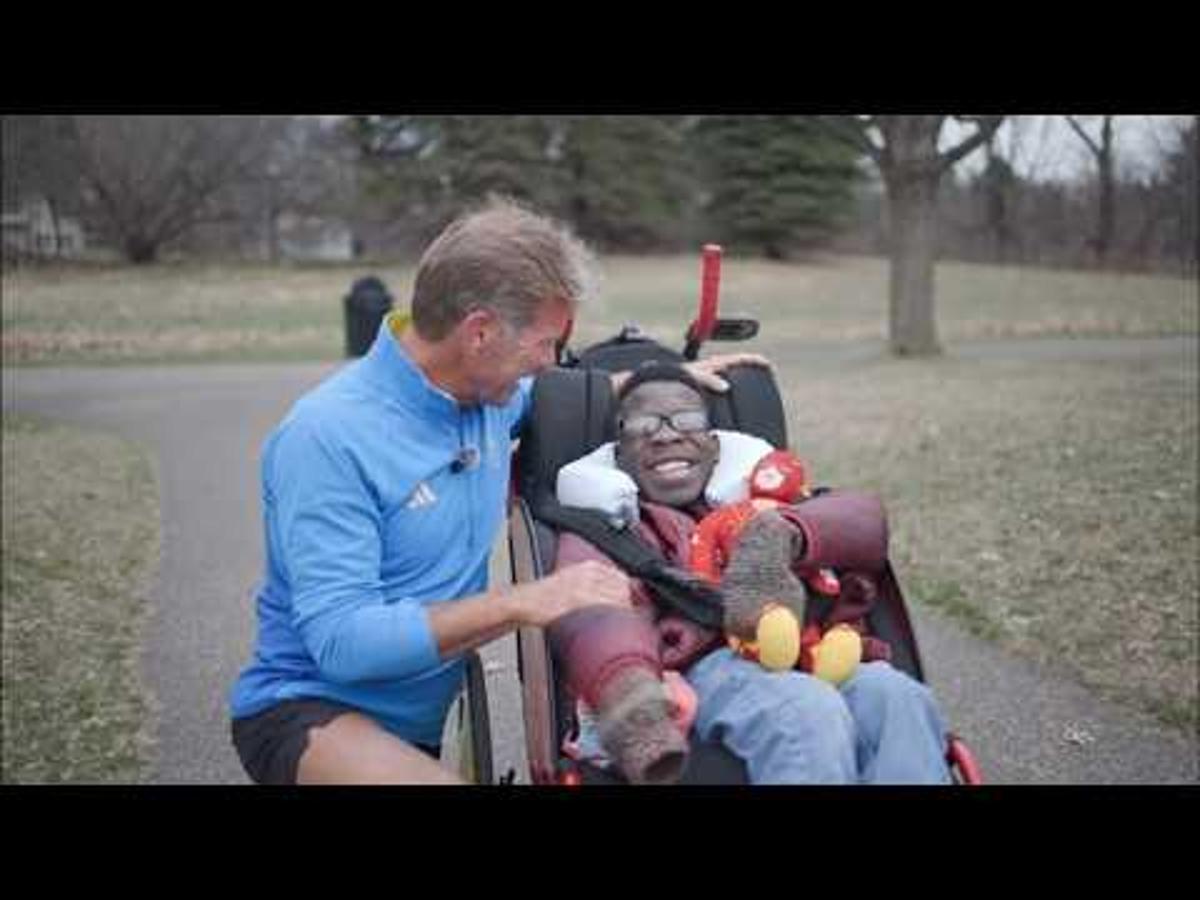 WCCO Spotlight: Senior Grand Masters Runner, Mark Hulsey Prepares with Mo Cooper for Boston Marathon