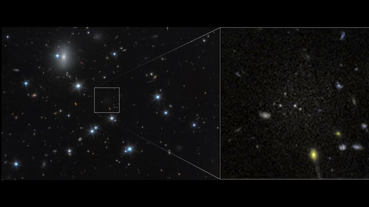 Galaxy Made up of 99% Dark Matter Discovered by Hubble