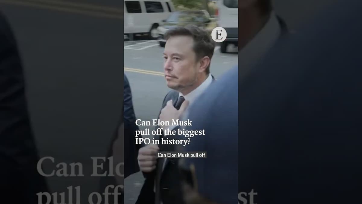 Can Elon Musk Pull Off the Biggest IPO in History?