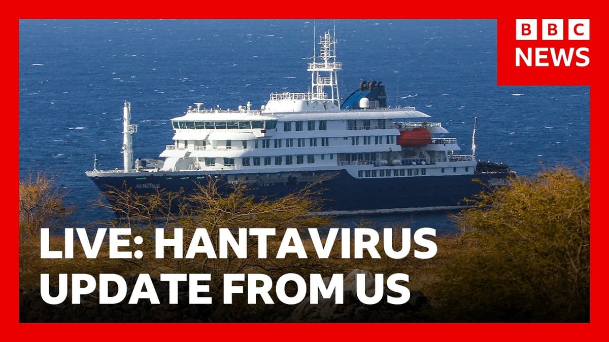 LIVE: US Health Authorities to Give Hantavirus Update | BBC News