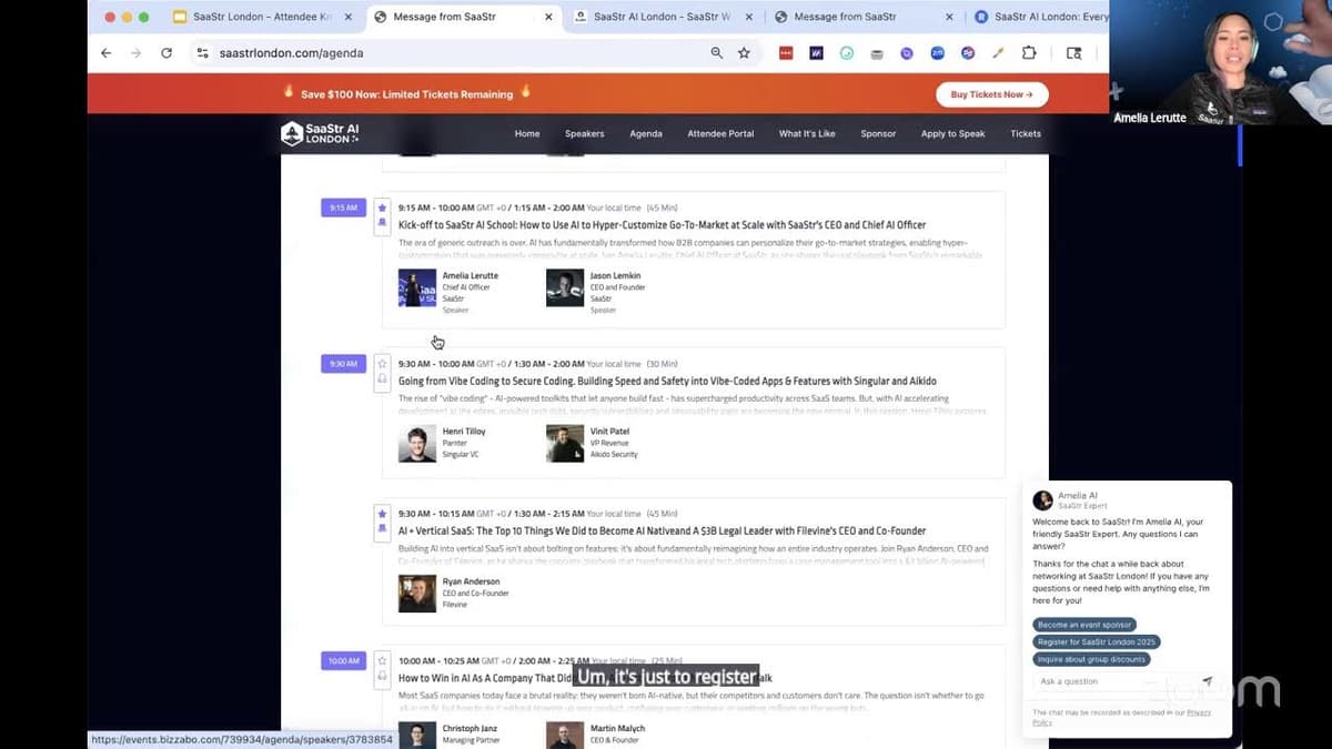 SaaStr AI London: Everything You Need to Know for Dec 1-2!