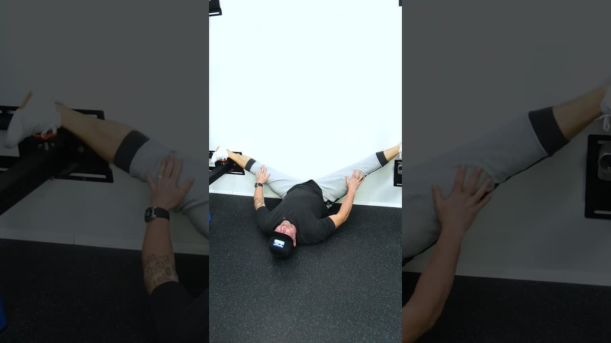 Olympic Wall Squat for Hip Mobility, Low Back Relief & Adductor Stretch