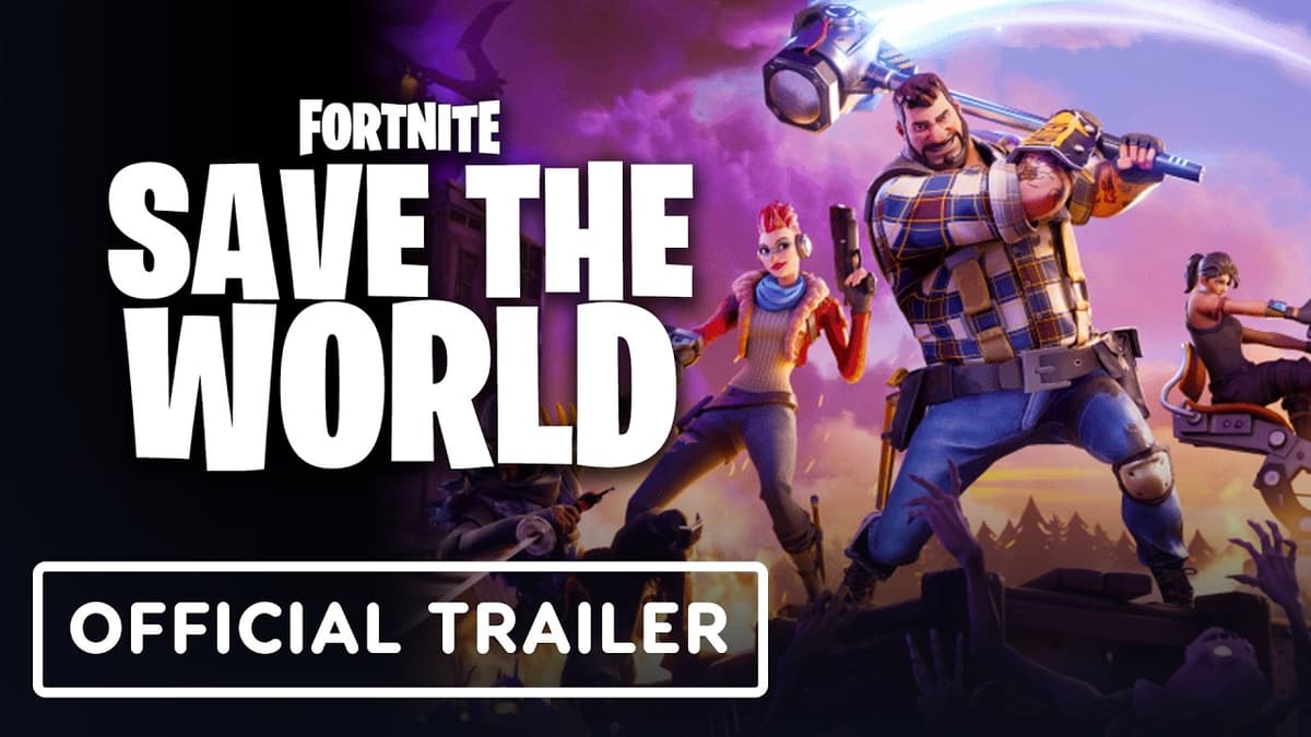 Fortnite - Official 'Save the World' Free to Play Launch Trailer