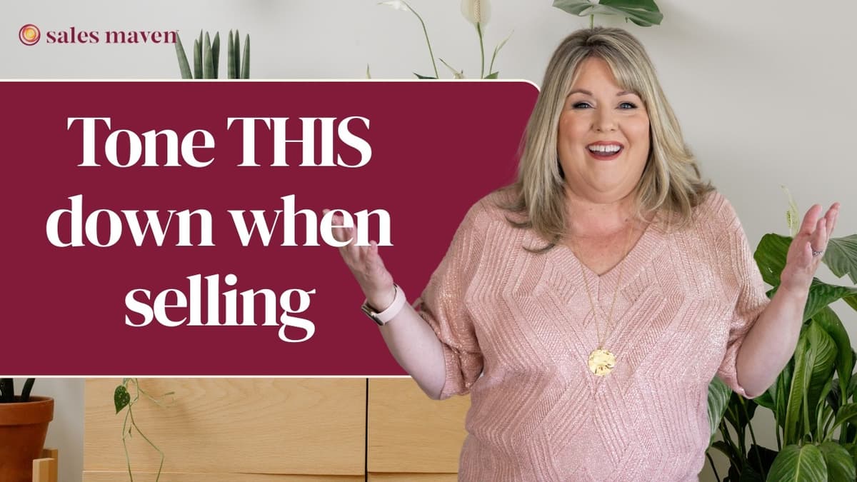 Why Aggressive Sales Tactics Fail: Tone This Down When Selling