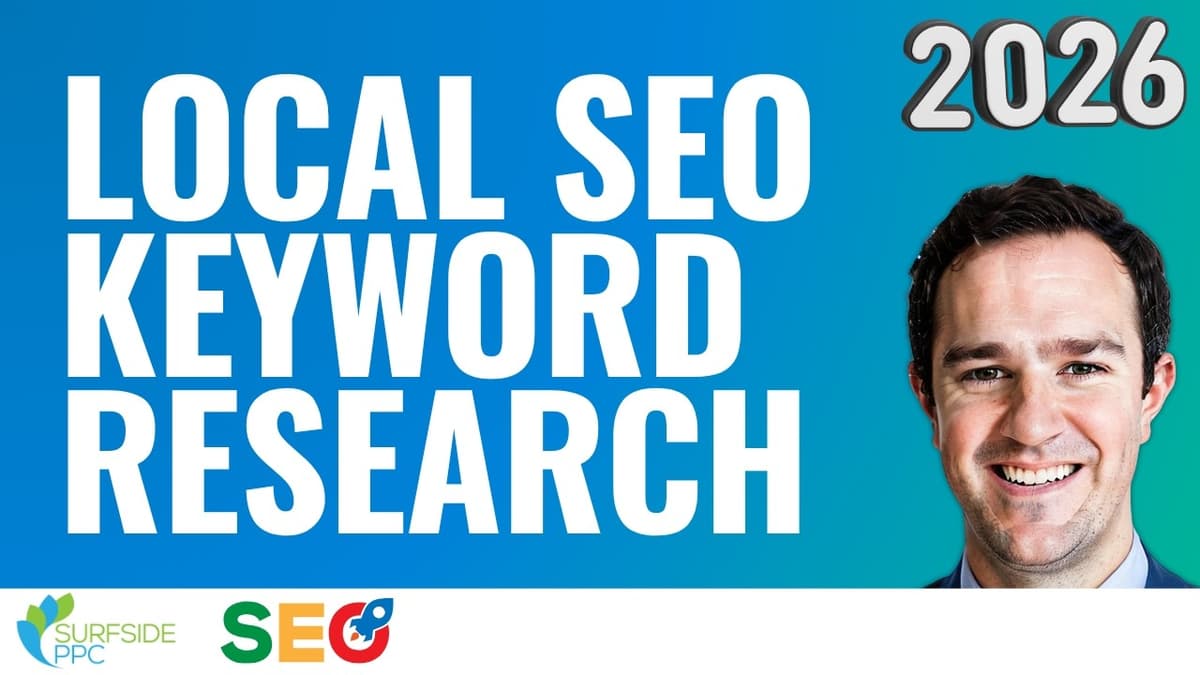Local SEO Keyword Research Tutorial For Local Businesses