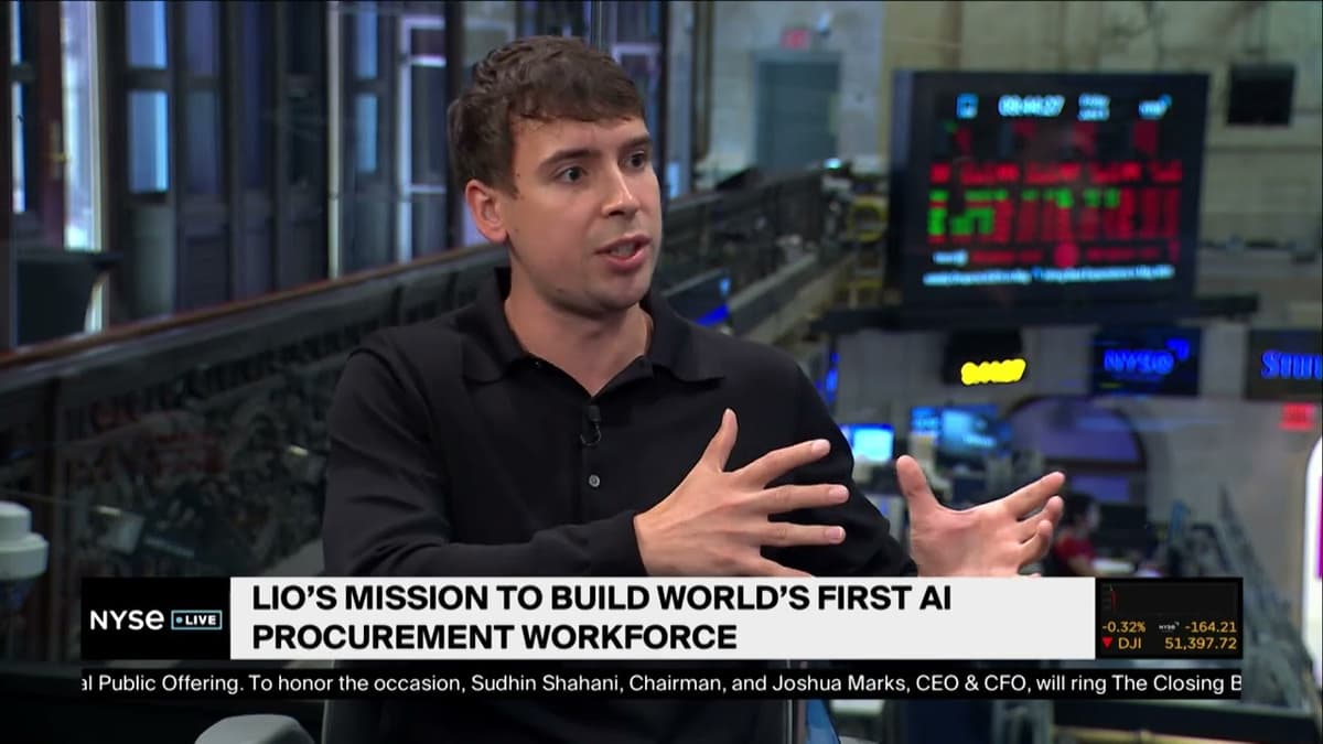 Lio CEO Vladimir Keil Explains How Its AI Offerings Solve Procurement Challenges