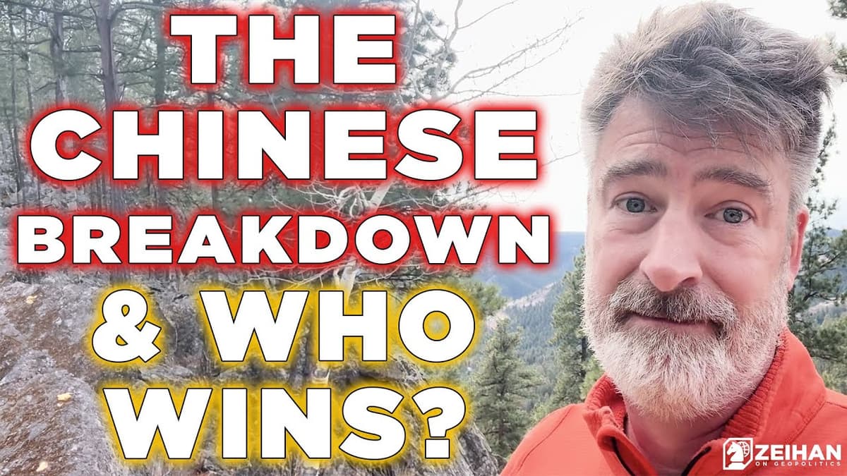 The Real Winners After a Chinese Collapse || Peter Zeihan