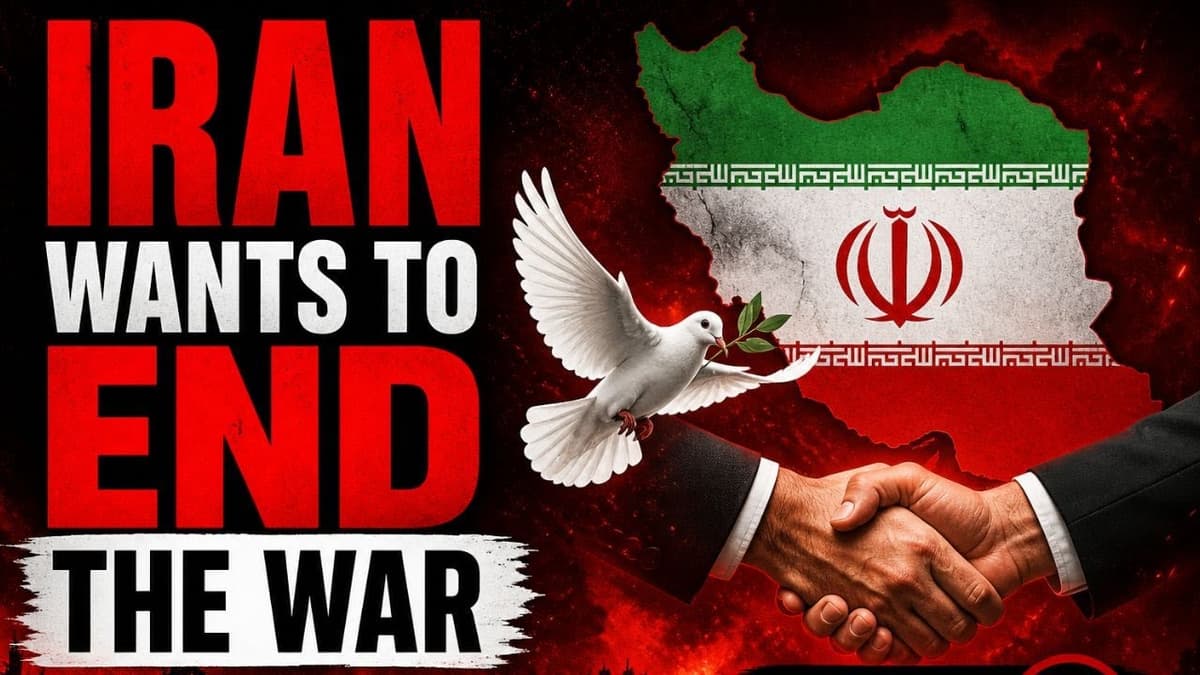 Iran Signals Endgame: Is the War Finally Over?