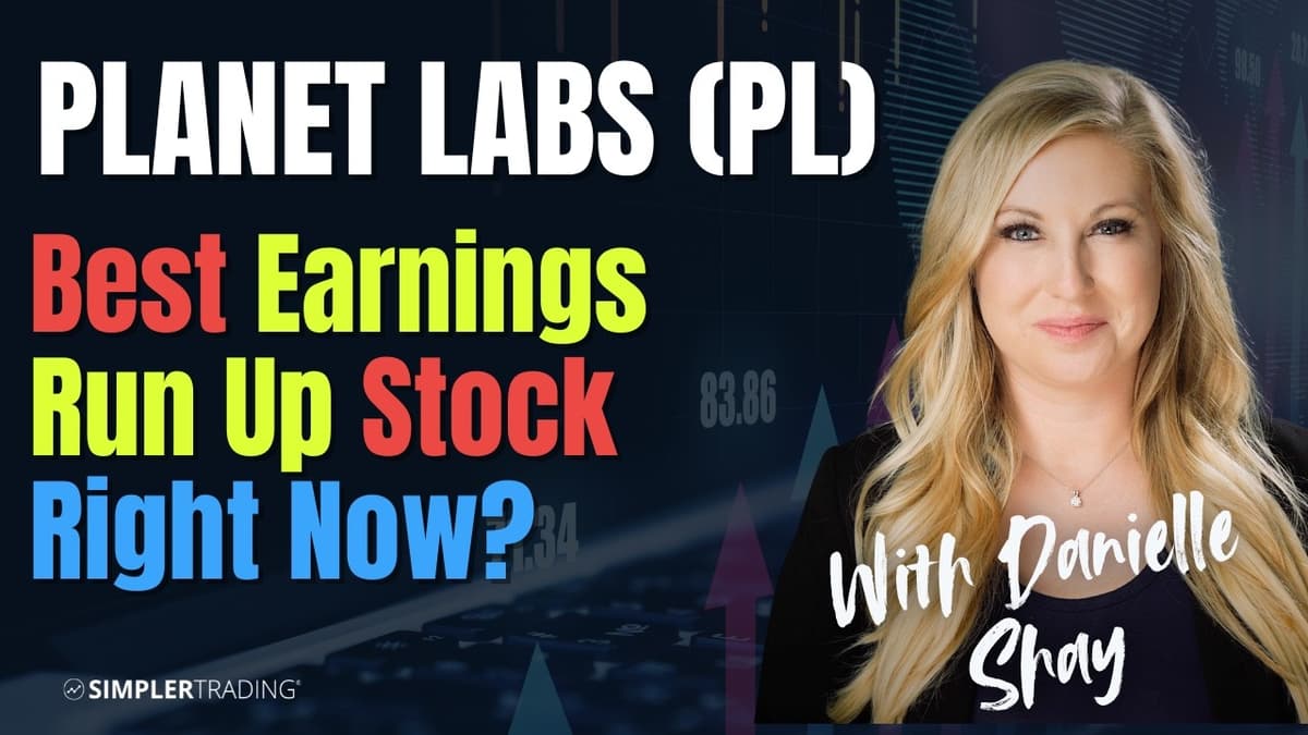 Trading a Pre-Earnings Momentum Run in Planet Labs (PL)