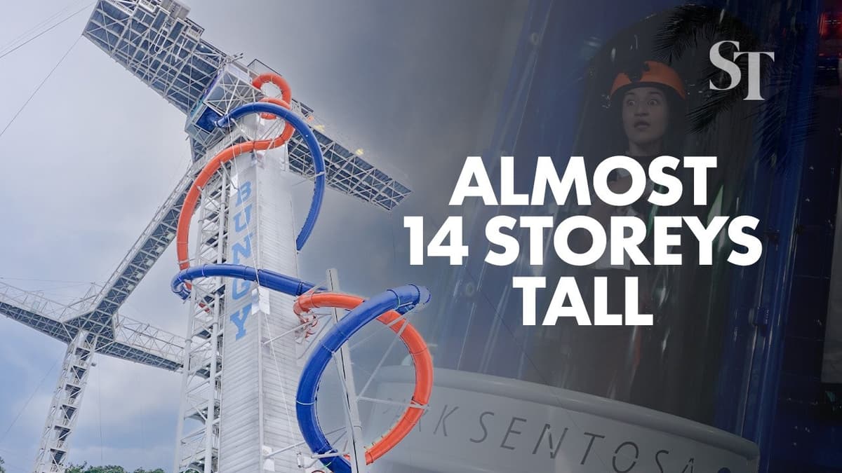 South-East Asia’s Tallest Slides to Open in Singapore at Skypark Sentosa