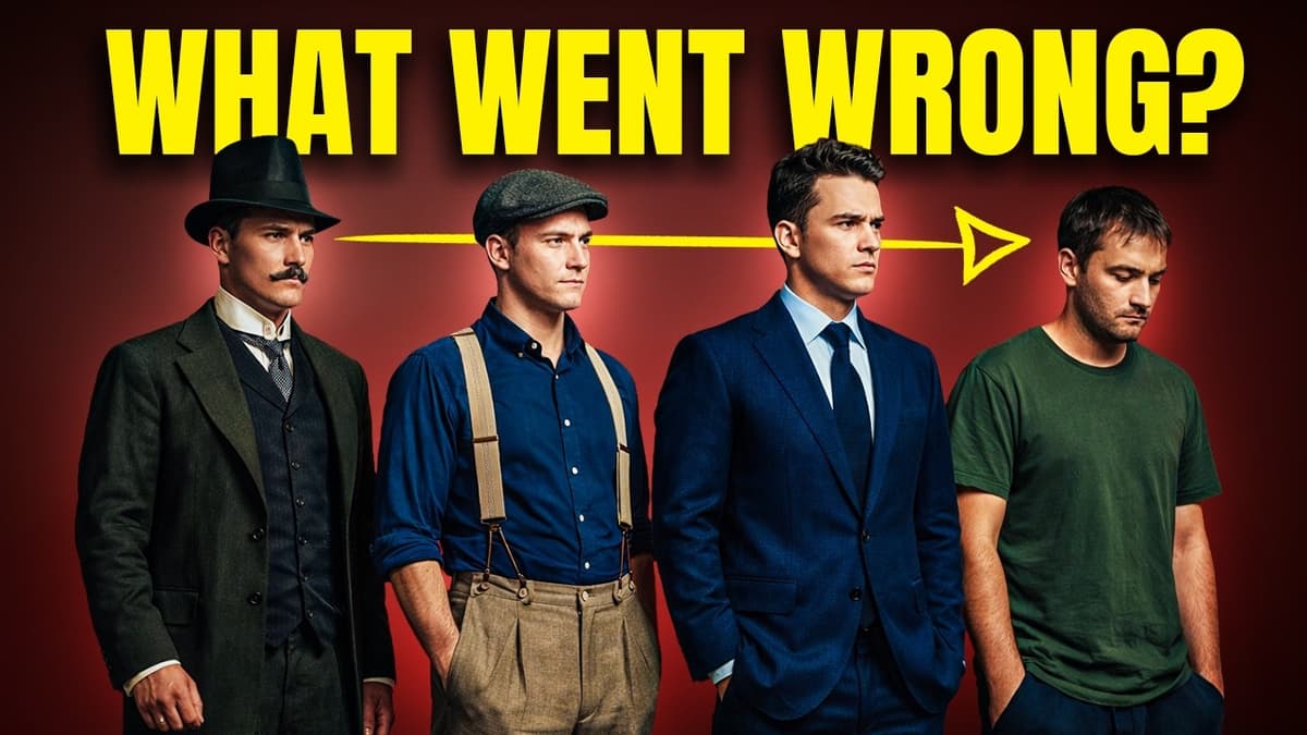Why Men Stopped Wearing Timeless Style (What Happened?)