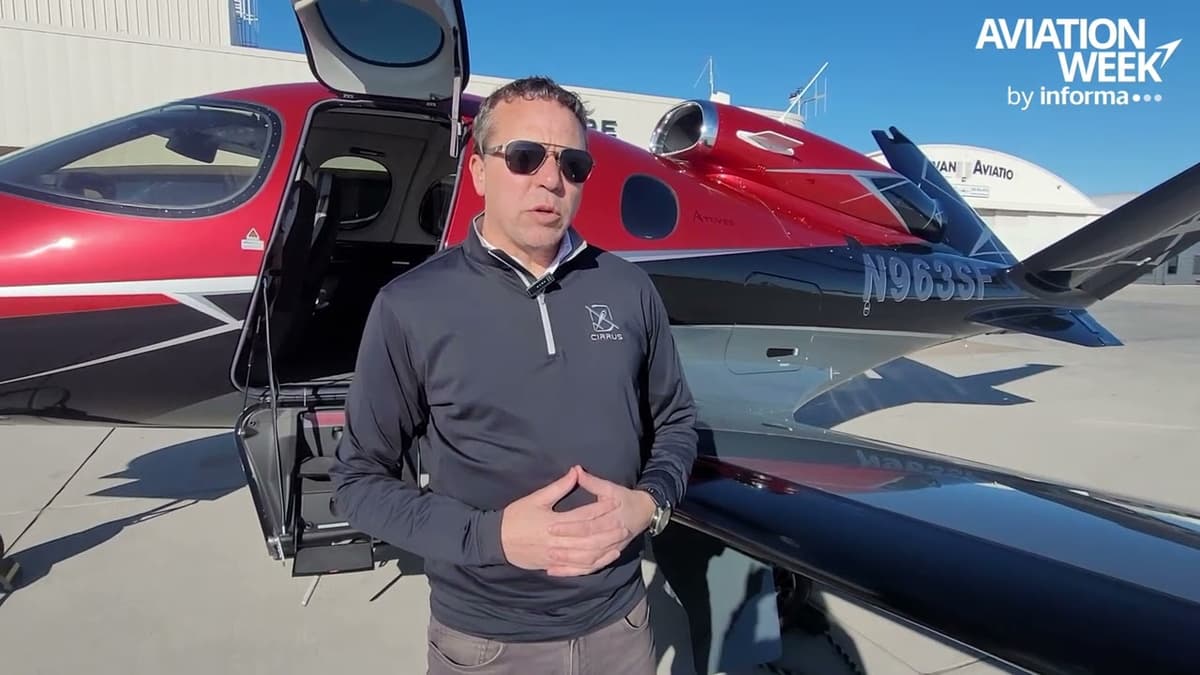 Cirrus Aircraft Unveils the Vision Jet G3 - Exterior View