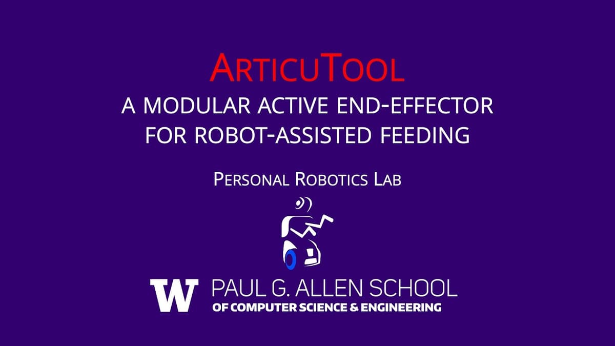 [Audio Descriptions] ArticuTool: A Modular Active End-Effector for Robot Assisted Feeding