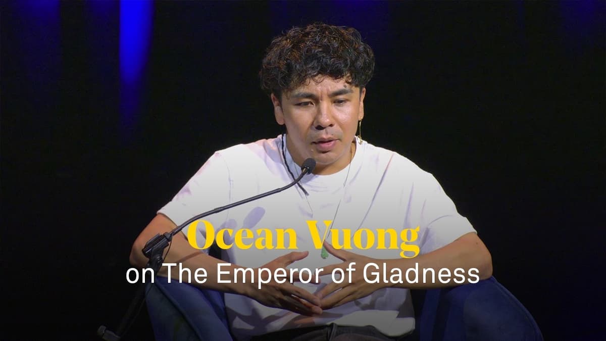 Ocean Vuong on The Emperor of Gladness