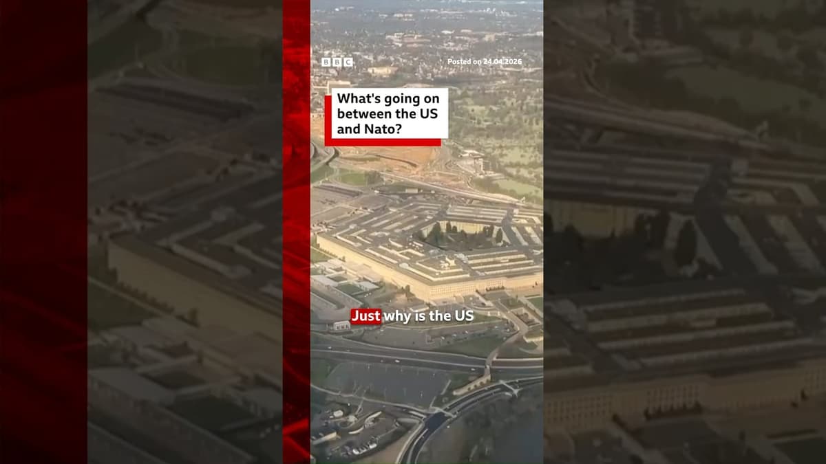 What's Going on Between the US and Nato? #BBCNews