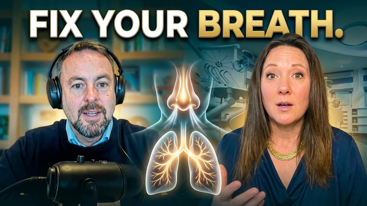 Breathing Wrong Your Whole Life? Patrick McKeown & Ronda Holman Show You Why