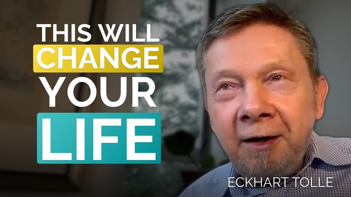 What Most Humans Spend an Entire Lifetime Never Discovering | Eckhart Tolle