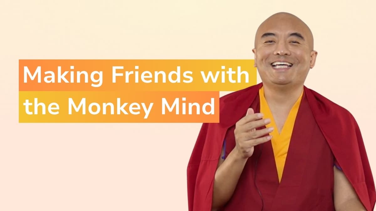 Making Friends with the Monkey Mind with Yongey Mingyur Rinpoche