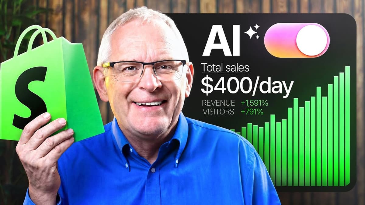 Passive Income: I Tried AI Dropshipping For a Week (RAW RESULTS)