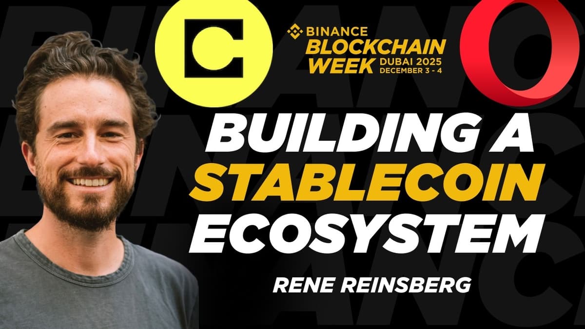 The Potential of Stablecoins with Celo | Rene Reinsberg on Opera MiniPay X Celo, Stablecoin Usecases