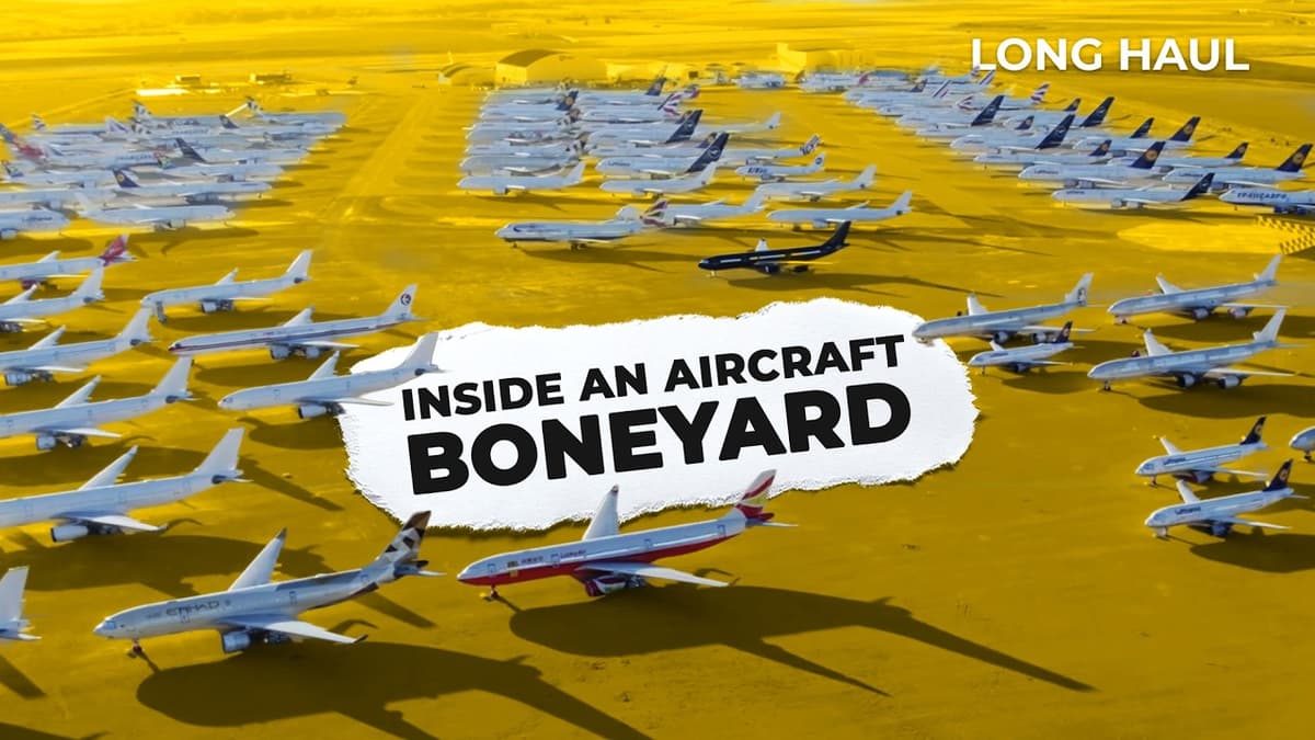 The Secret Life of Planes After Airlines Retire Them