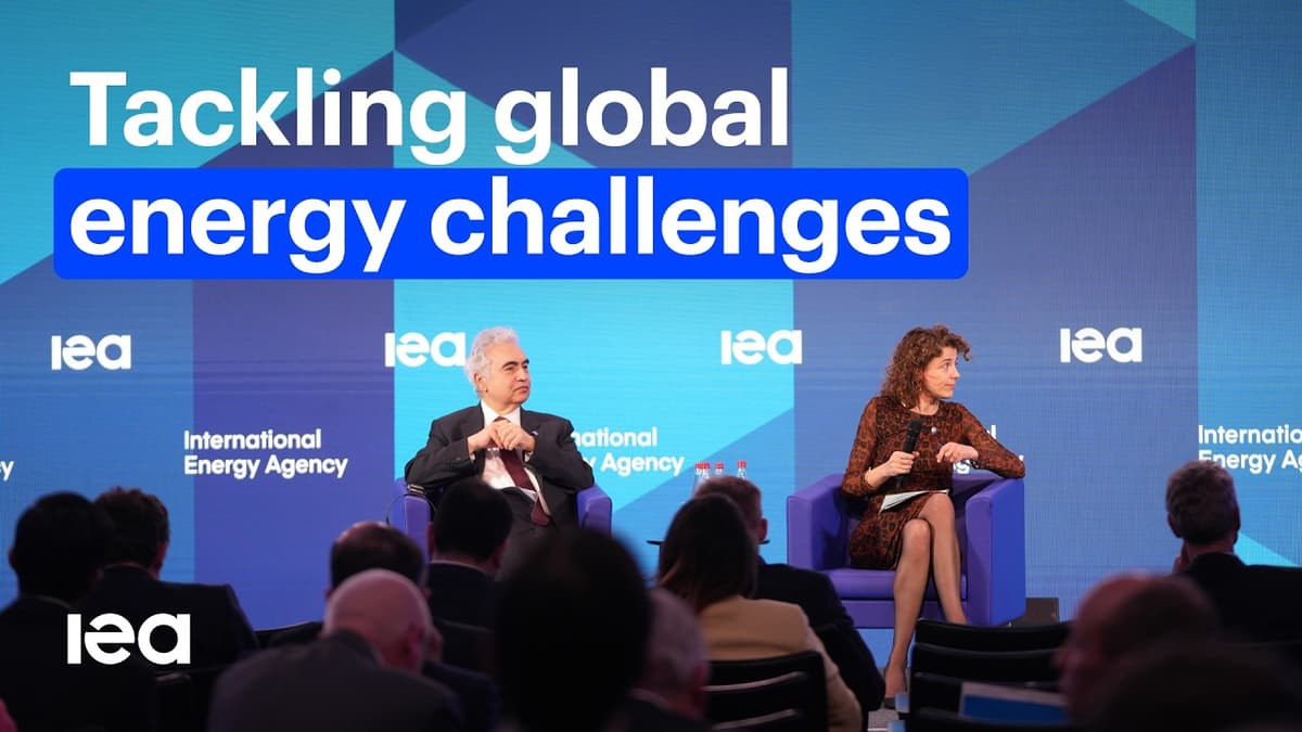 Tackling Global Energy Challenges at the IEA's 2026 Ministerial