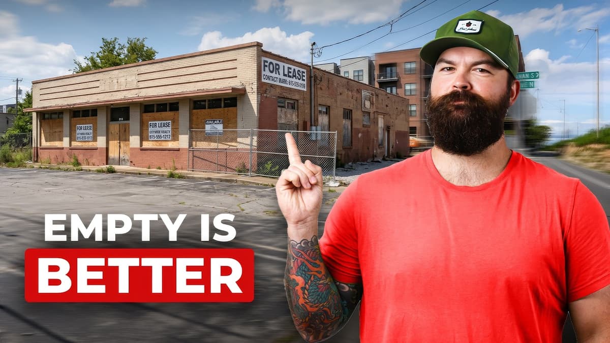 Why I'd Rather Buy an Empty Building Than a Full One Right Now. (Office Hours)