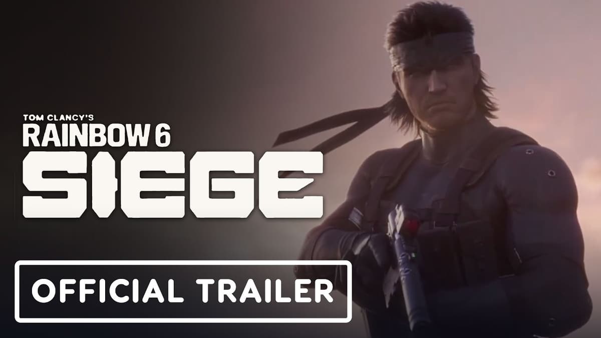 Rainbow Six Siege - Official Solid Snake Reveal Trailer