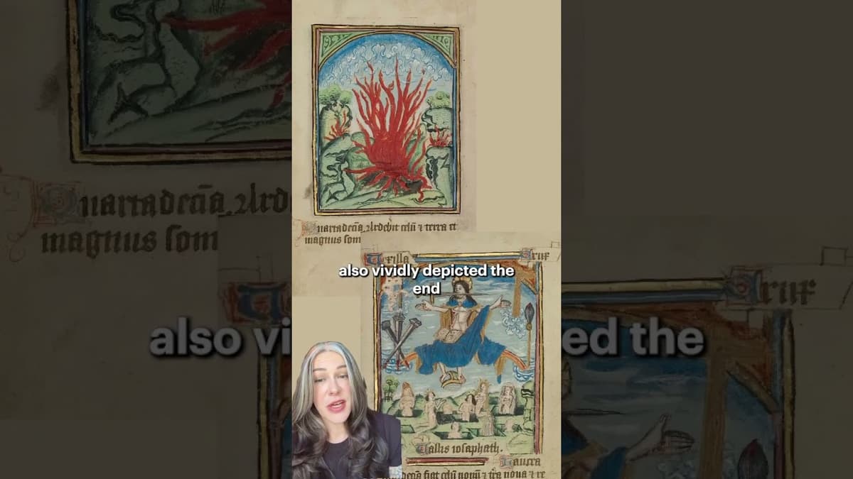 What the Story of Creation Looked Like in the Bible #gettymuseum #medievalhistory #medievaltymes