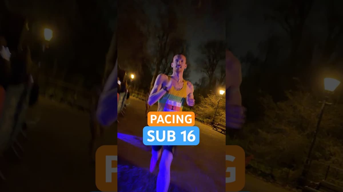 Pacing My Best Mate For A Sub16 5K | Here's What Happened…