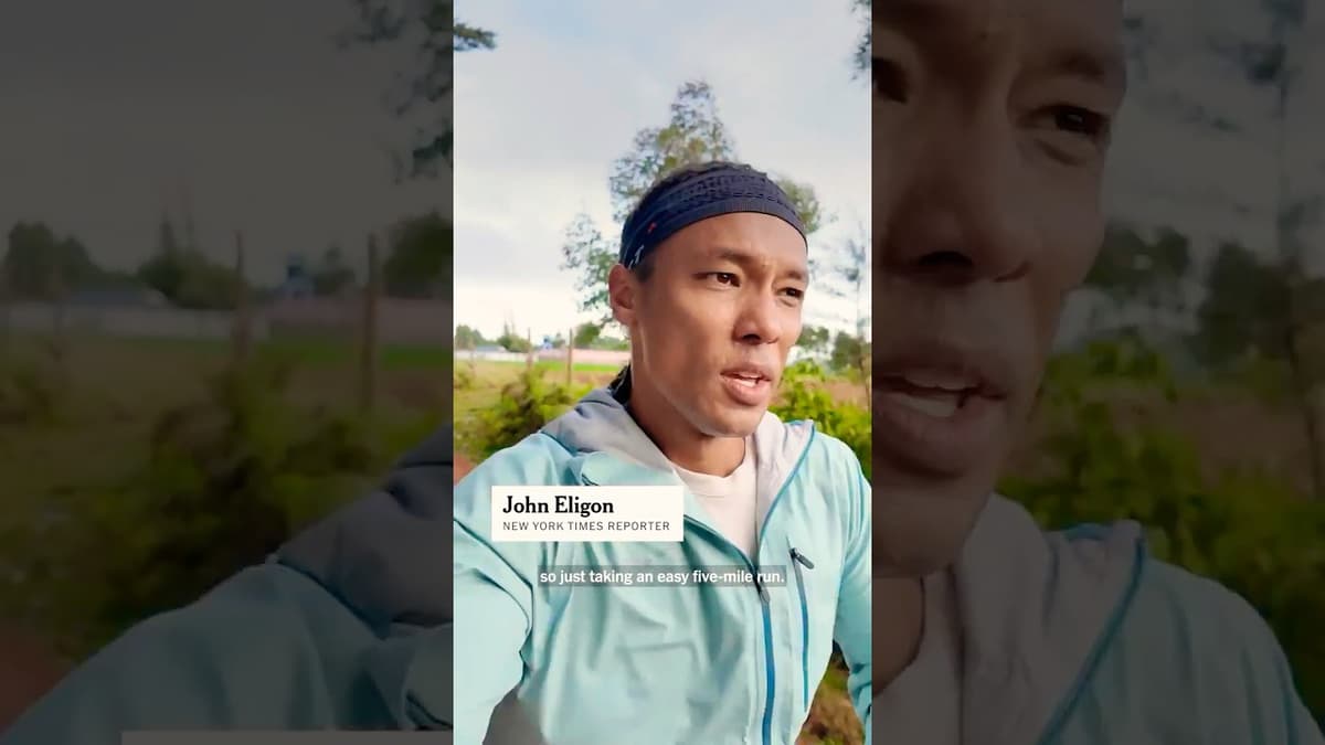 Training for a Marathon in Kenya