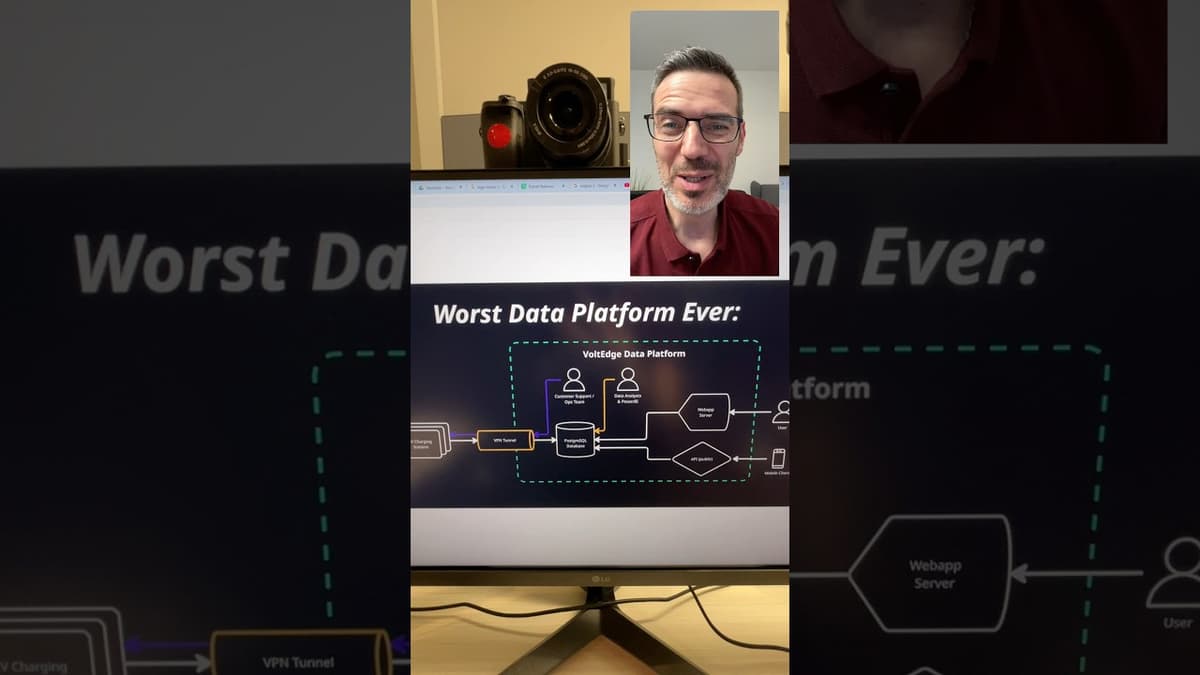 The Worst Data Platform Ever?