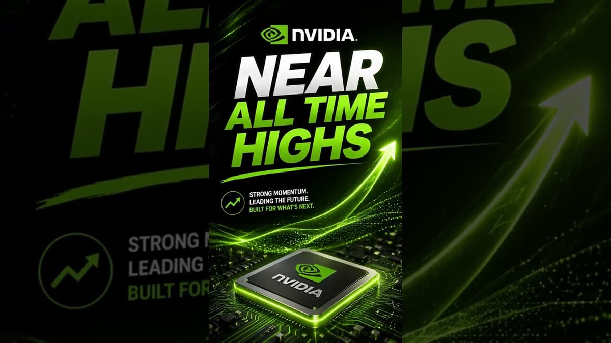 NVIDIA Near All Time Highs $NVDA