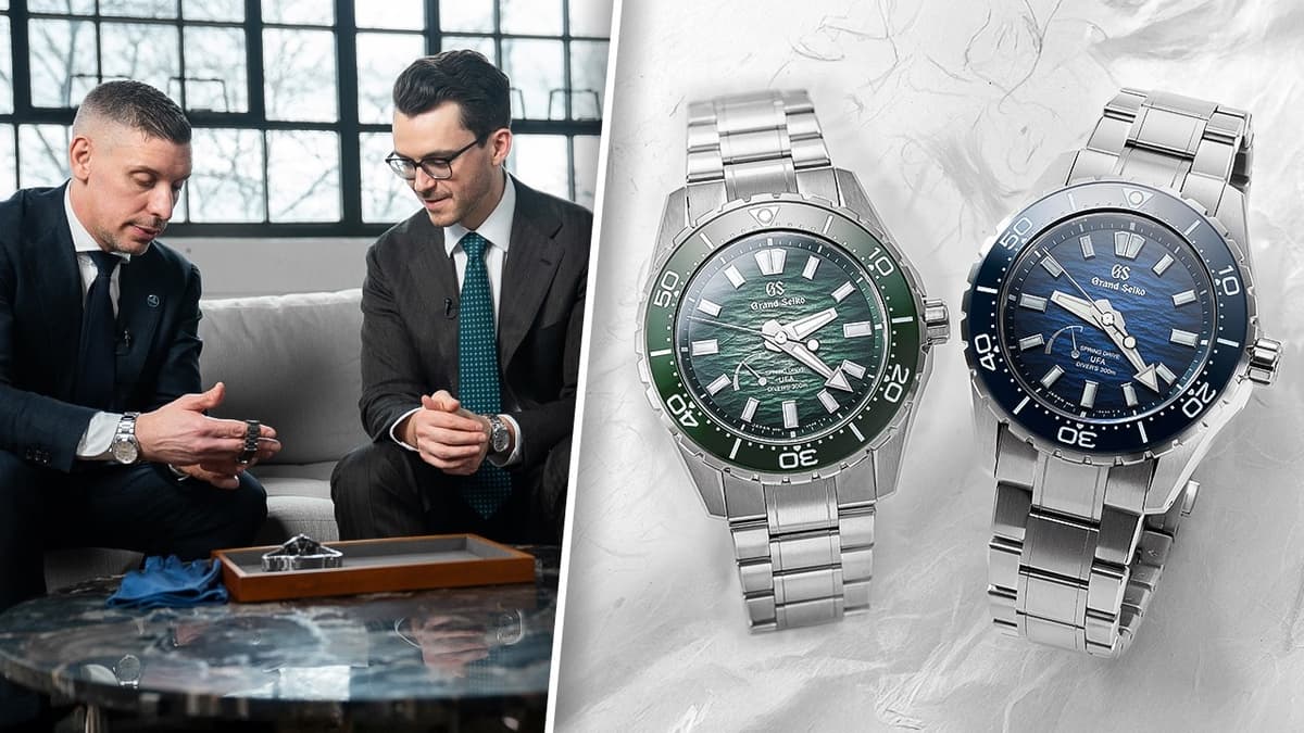 Grand Seiko's 40mm Dive Watch With A UFA Movement - Ushio 300 Diver