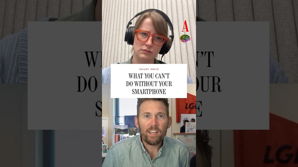 What You Can't Do Without Your Smartphone