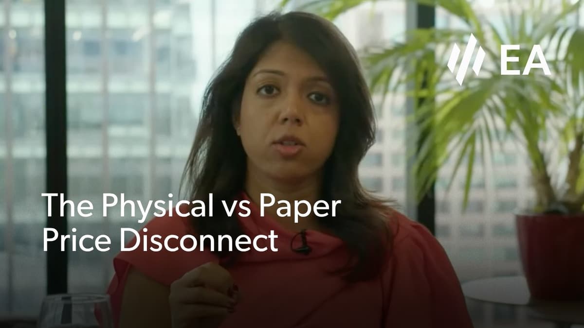 Iran Conflict: The Physical vs Paper Price Disconnect