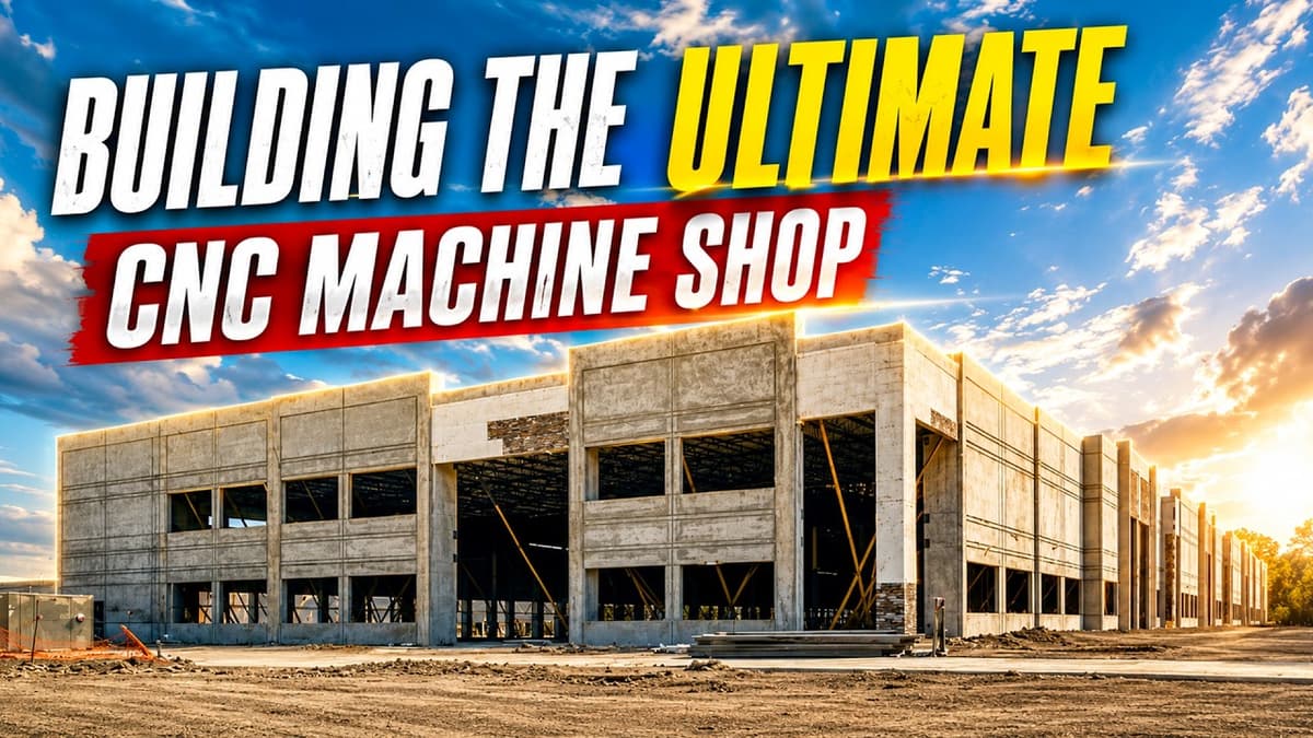 Building the World’s Greatest CNC Machine Shop