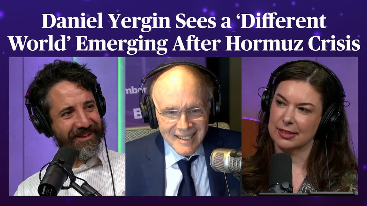 Daniel Yergin Sees a 'Different World' Emerging After the Hormuz Crisis