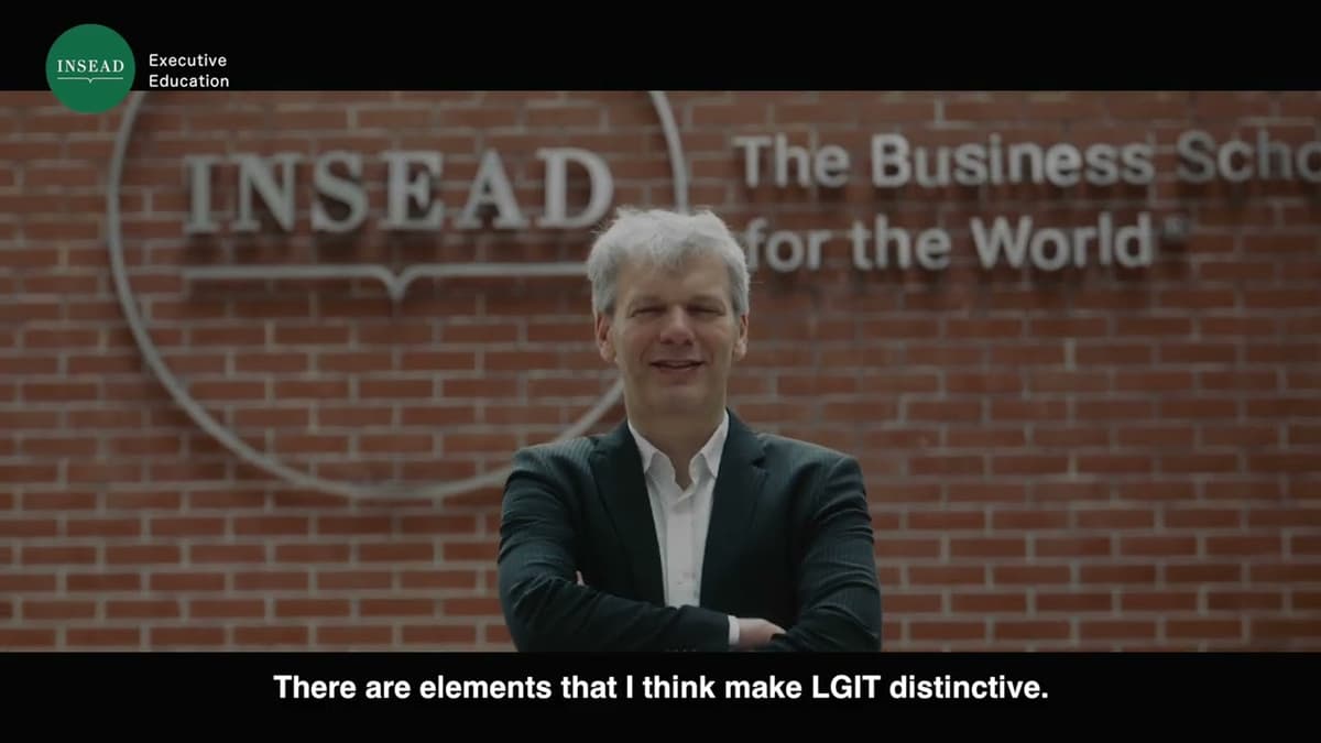 Leading Growth Through Innovation & Technology | INSEAD Executive Education