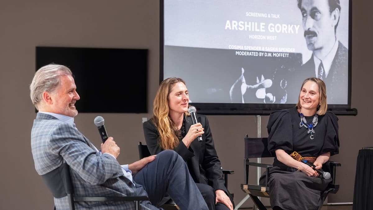 Cosima Spender, Saskia Spender, Valerio Bonelli & D.W. Moffett on ‘Arshile Gorky. Horizon West’