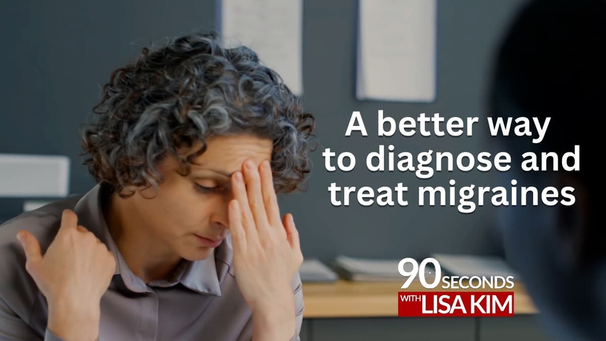 Migraine Relief: How Brain Imaging Could Lead to Better Treatment | 90 Seconds W/ Lisa Kim
