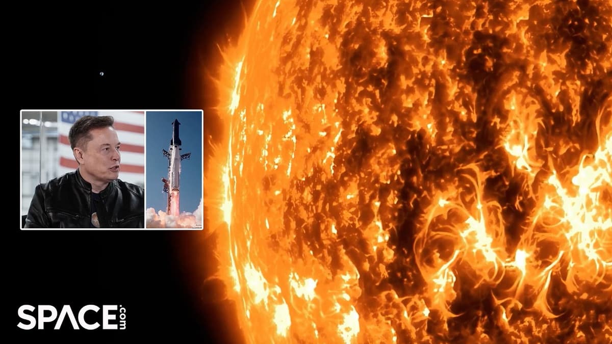 Elon Musk Explains Why Starship Is Key to Harnessing the Sun's Power